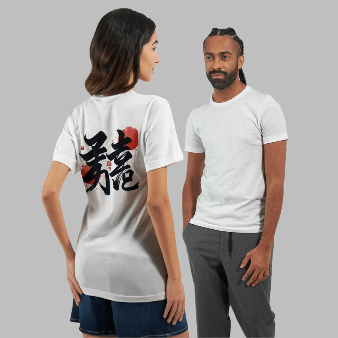 Strength & Fearless Oni Mask T-Shirt  - Kiandesigns.net