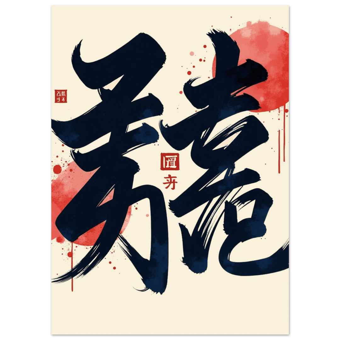 Strength & Fearless Oni Mask T-Shirt  - Kiandesigns.net