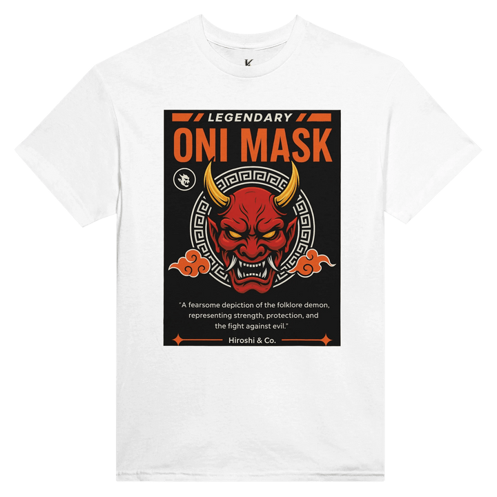 Strength & Fearless Oni Mask T-Shirt  - Kiandesigns.net