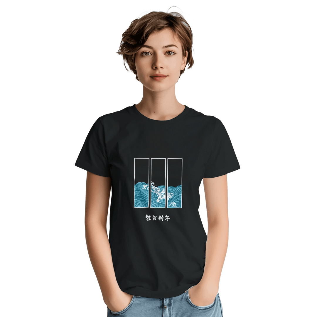 Strength & Fearless Oni Mask T-Shirt  - Kiandesigns.net