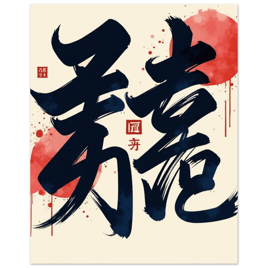 Strength & Fearless Oni Mask T-Shirt  - Kiandesigns.net