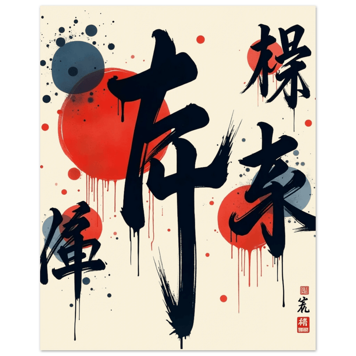 Strength & Fearless Oni Mask T-Shirt  - Kiandesigns.net