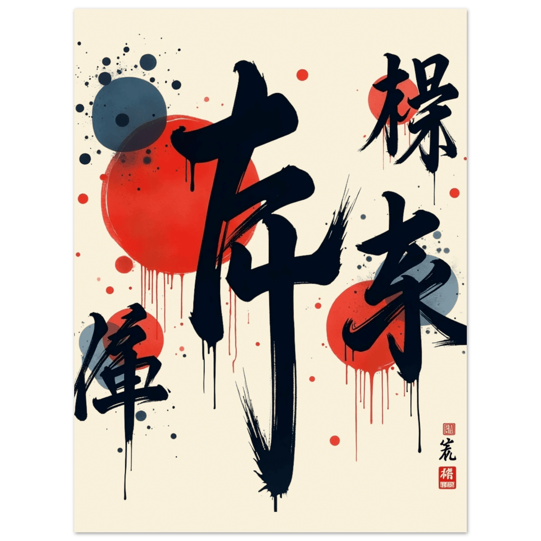 Strength & Fearless Oni Mask T-Shirt  - Kiandesigns.net