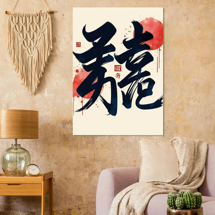 Strength & Fearless Oni Mask T-Shirt  - Kiandesigns.net