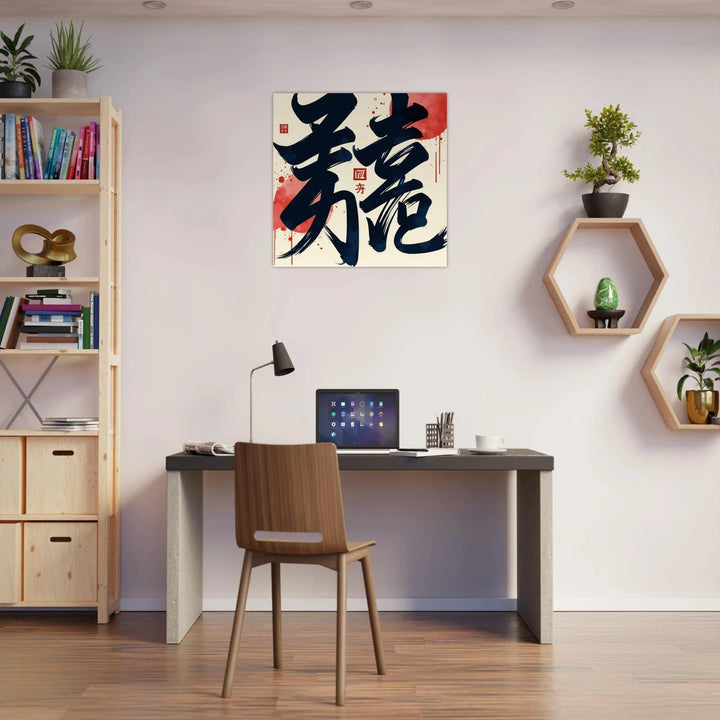 Strength & Fearless Oni Mask T-Shirt  - Kiandesigns.net