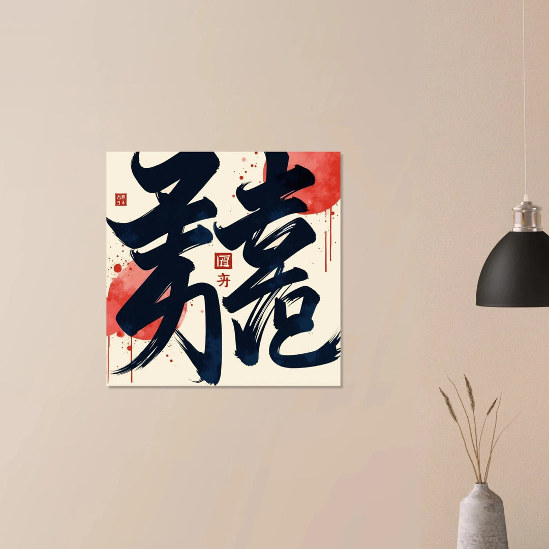 Strength & Fearless Oni Mask T-Shirt  - Kiandesigns.net