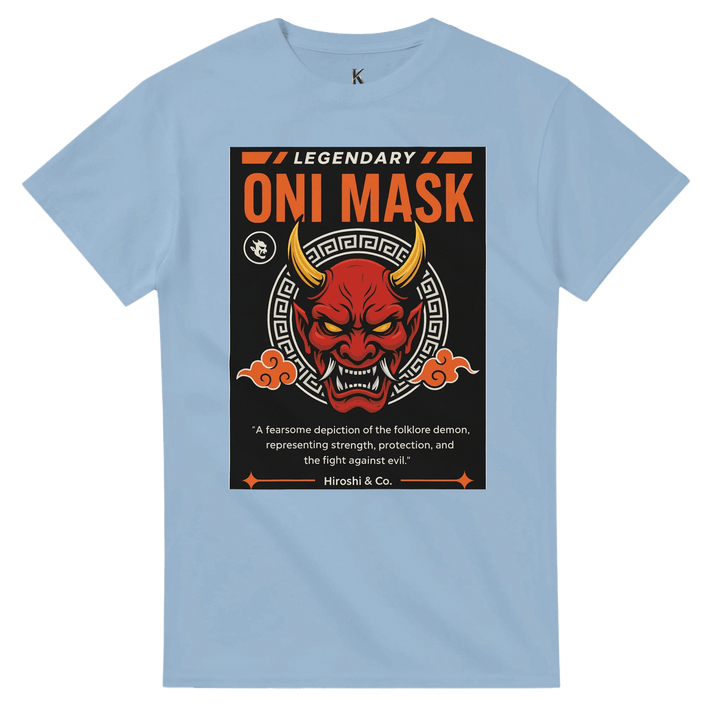 Strength & Fearless Oni Mask T-Shirt  - Kiandesigns.net