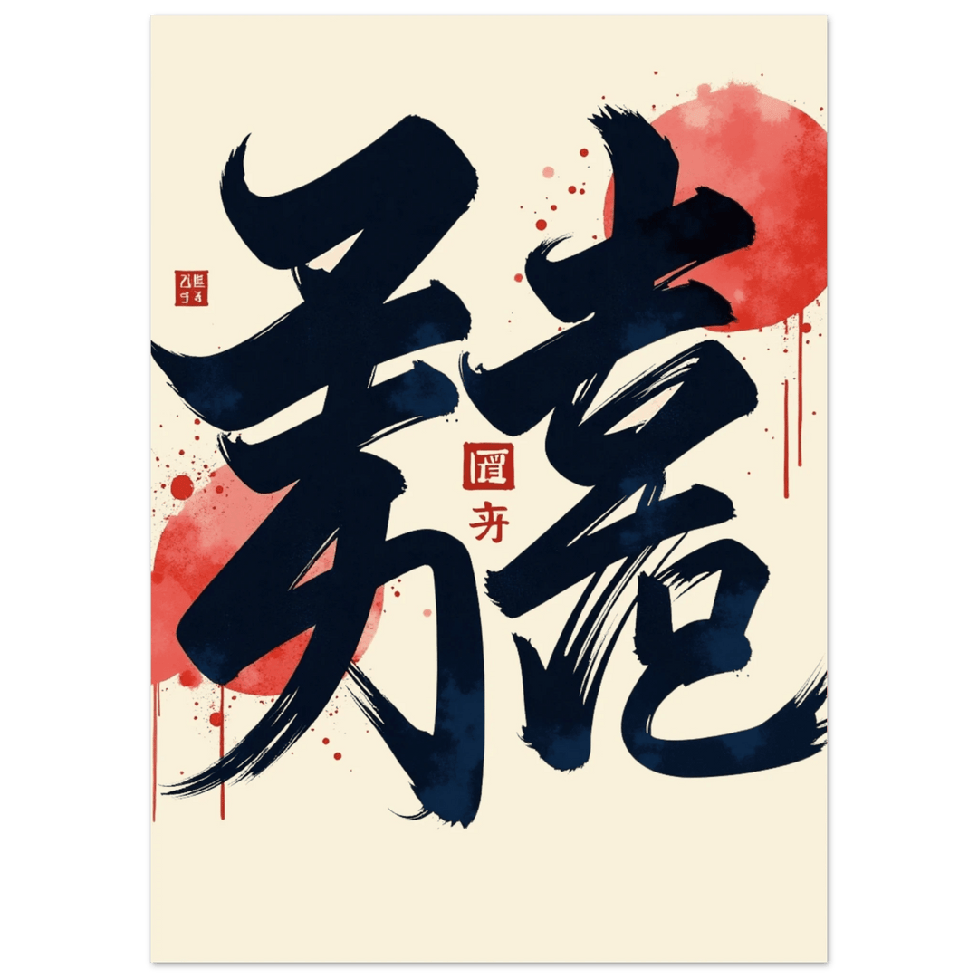 Strength & Fearless Oni Mask T-Shirt  - Kiandesigns.net