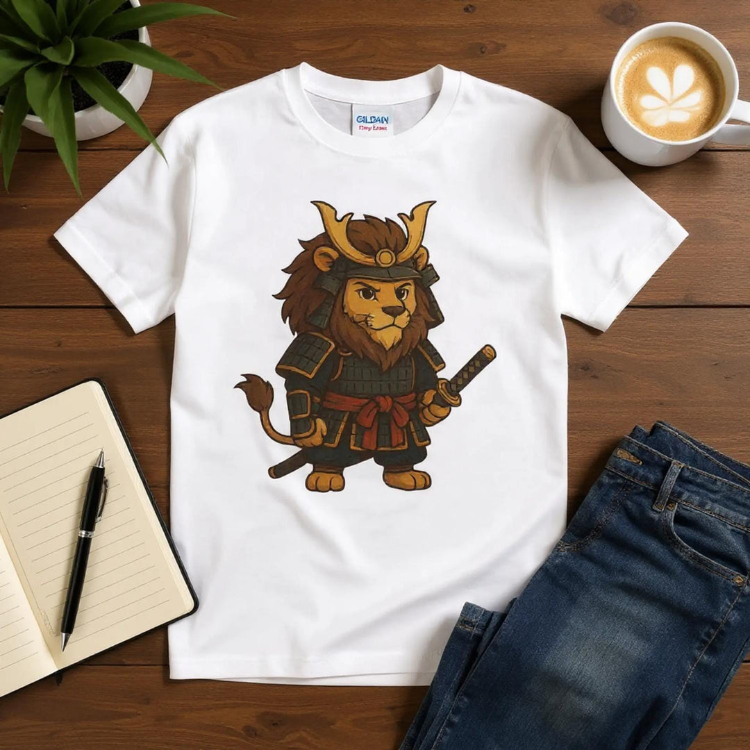 Strength & Fearless Oni Mask T-Shirt  - Kiandesigns.net