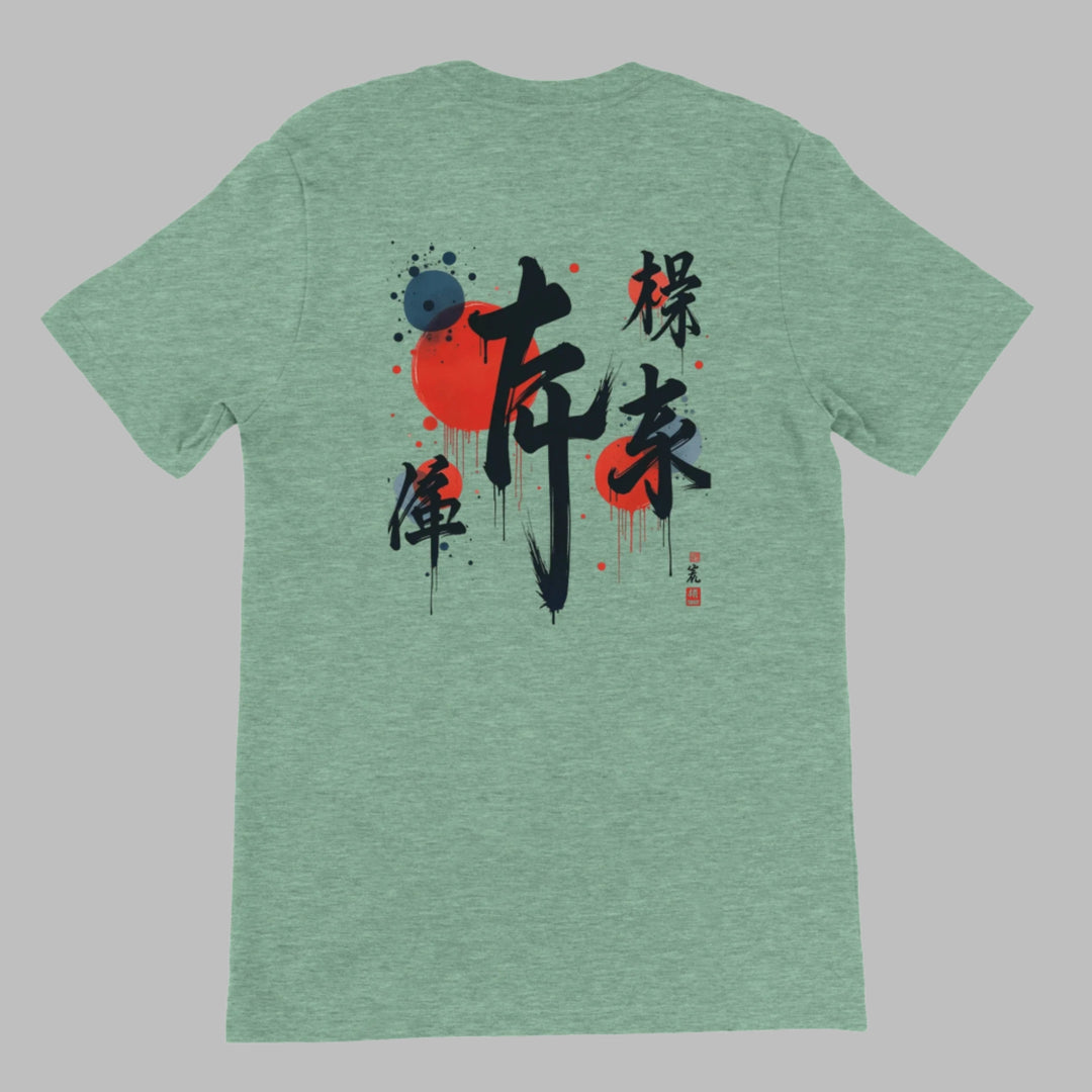 Strength & Fearless Oni Mask T-Shirt  - Kiandesigns.net