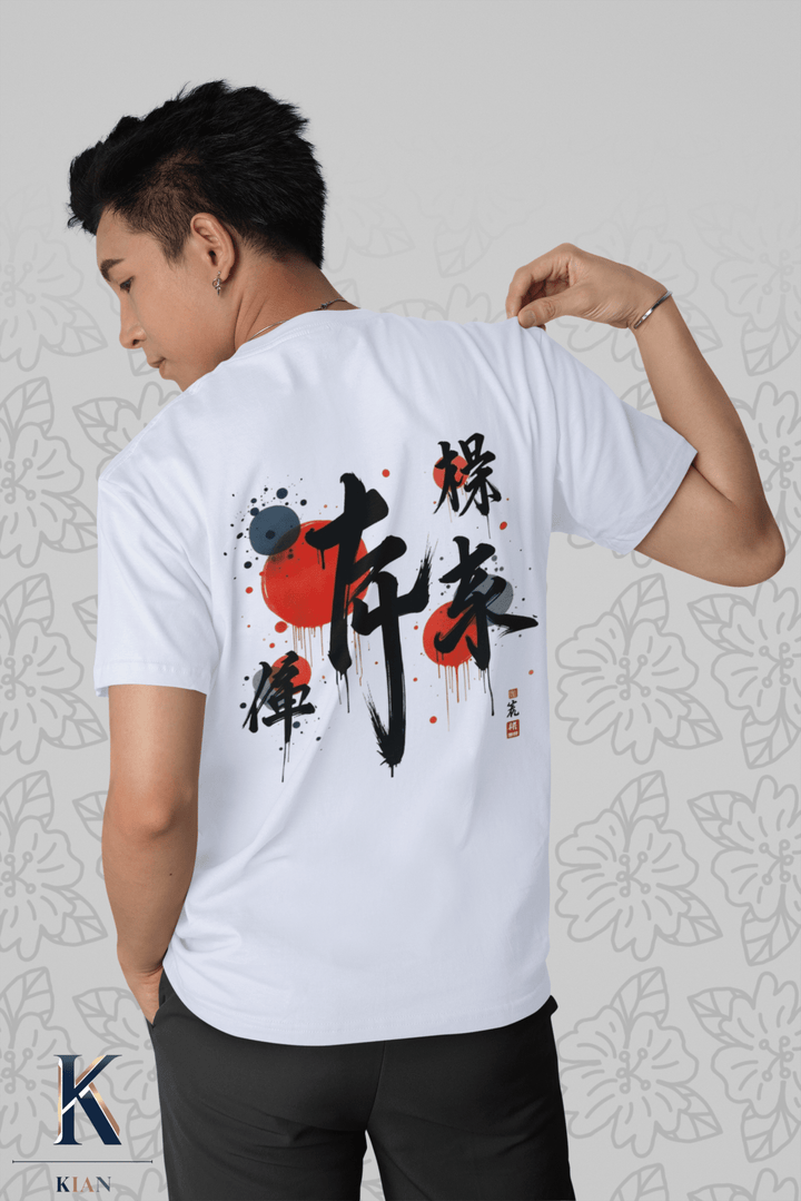 Strength & Fearless Oni Mask T-Shirt  - Kiandesigns.net