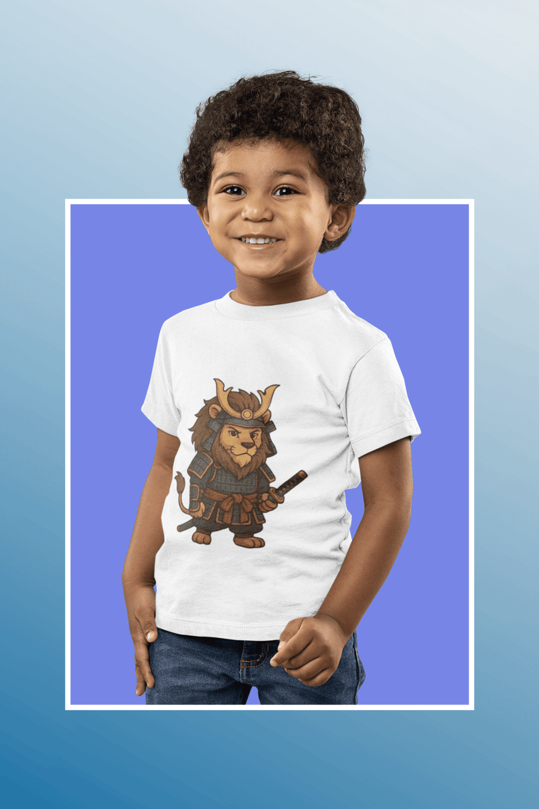 Strength & Fearless Oni Mask T-Shirt  - Kiandesigns.net