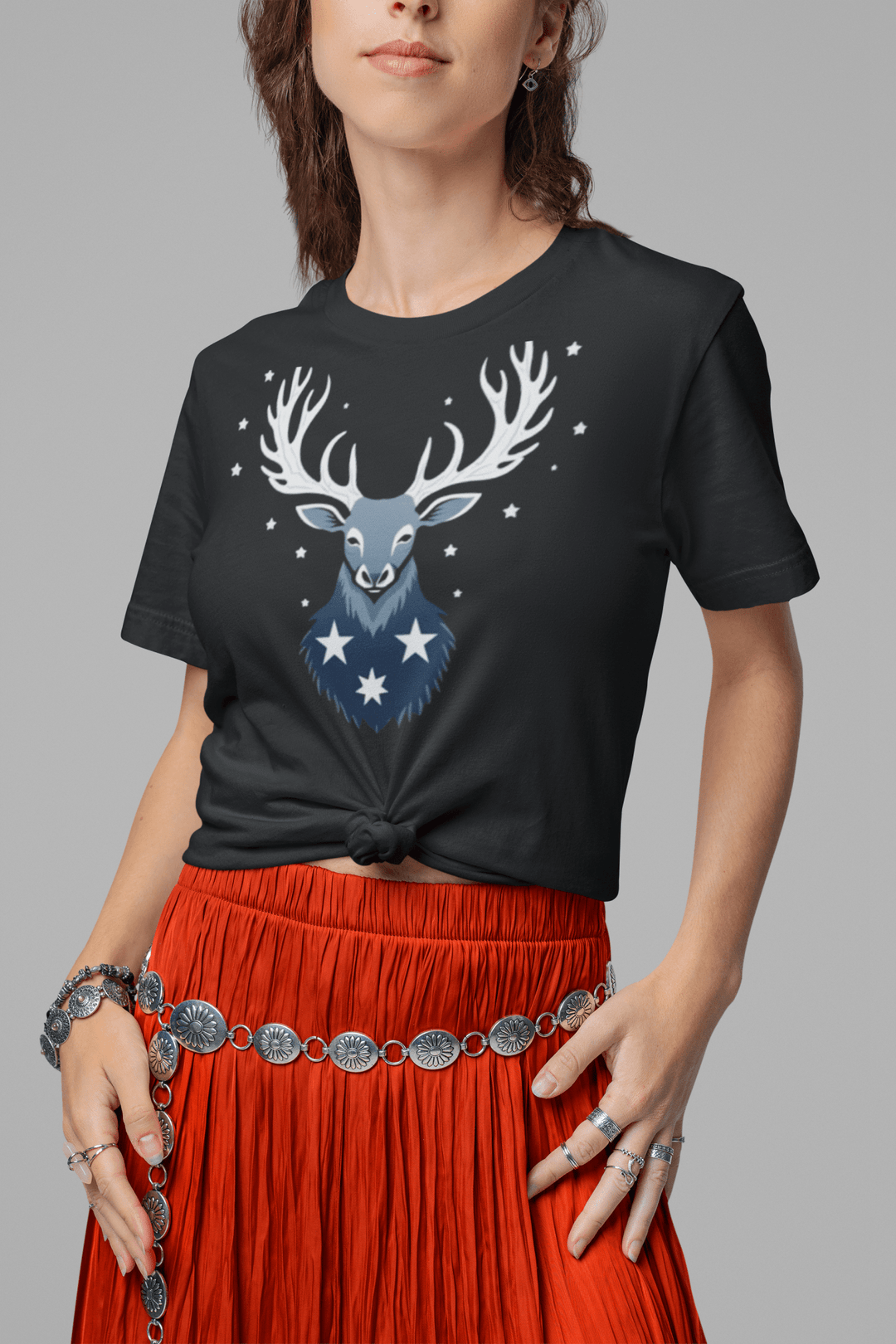 Strength & Fearless Oni Mask T-Shirt  - Kiandesigns.net