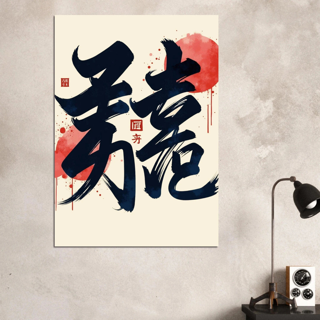 Strength & Fearless Oni Mask T-Shirt  - Kiandesigns.net