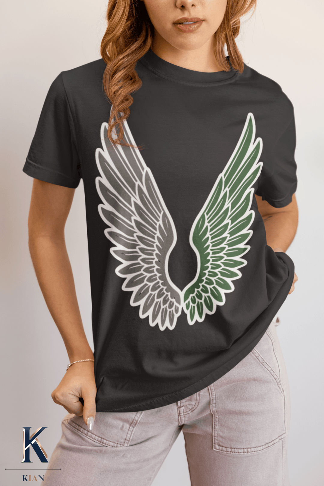 Strength & Fearless Oni Mask T-Shirt  - Kiandesigns.net