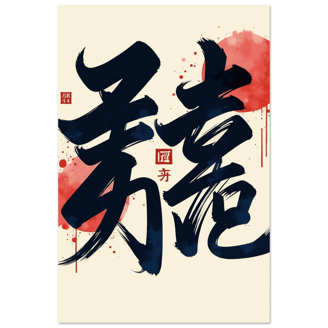 Strength & Fearless Oni Mask T-Shirt  - Kiandesigns.net