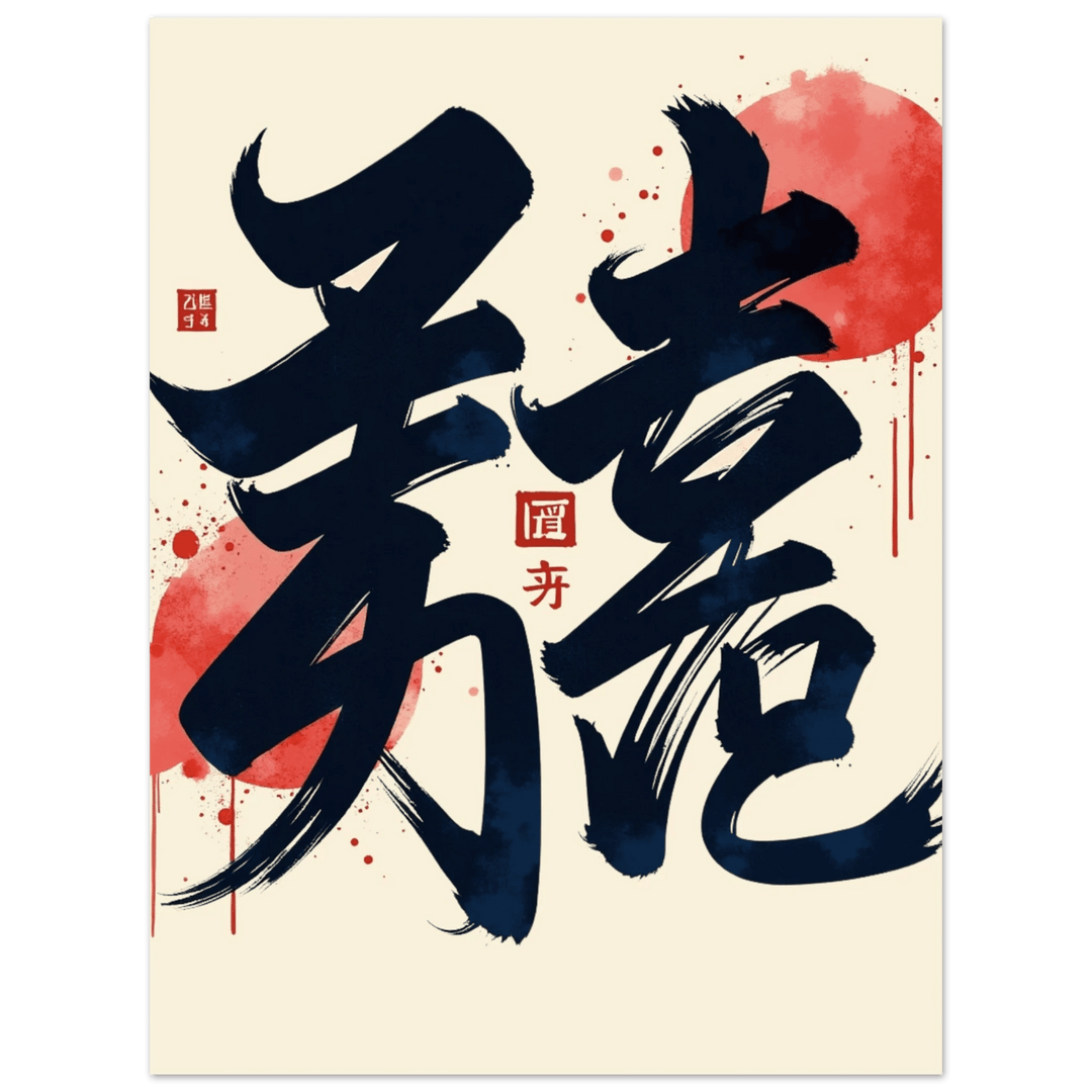 Strength & Fearless Oni Mask T-Shirt  - Kiandesigns.net