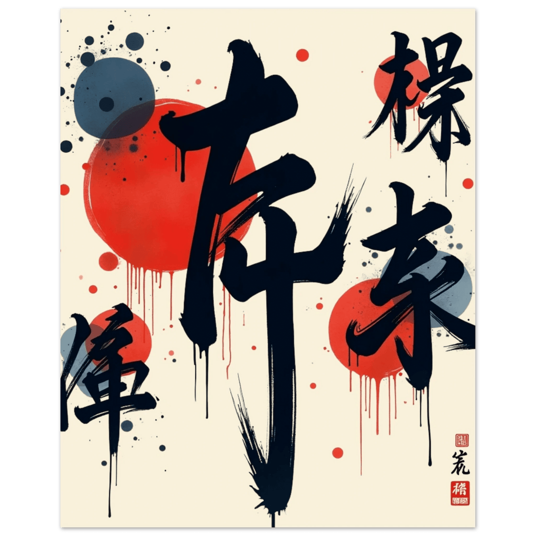 Strength & Fearless Oni Mask T-Shirt  - Kiandesigns.net