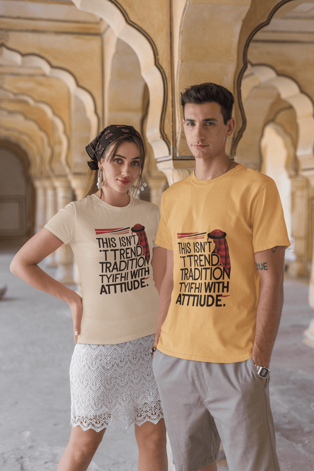 Strength & Fearless Oni Mask T-Shirt  - Kiandesigns.net