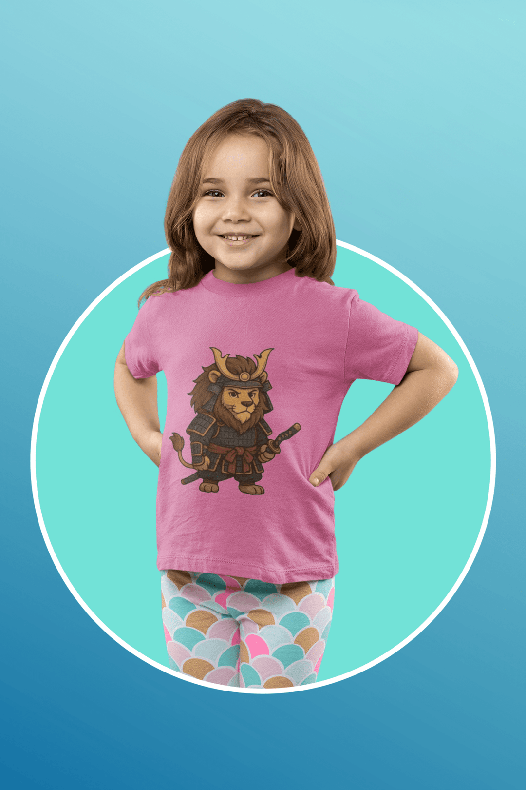 Strength & Fearless Oni Mask T-Shirt  - Kiandesigns.net