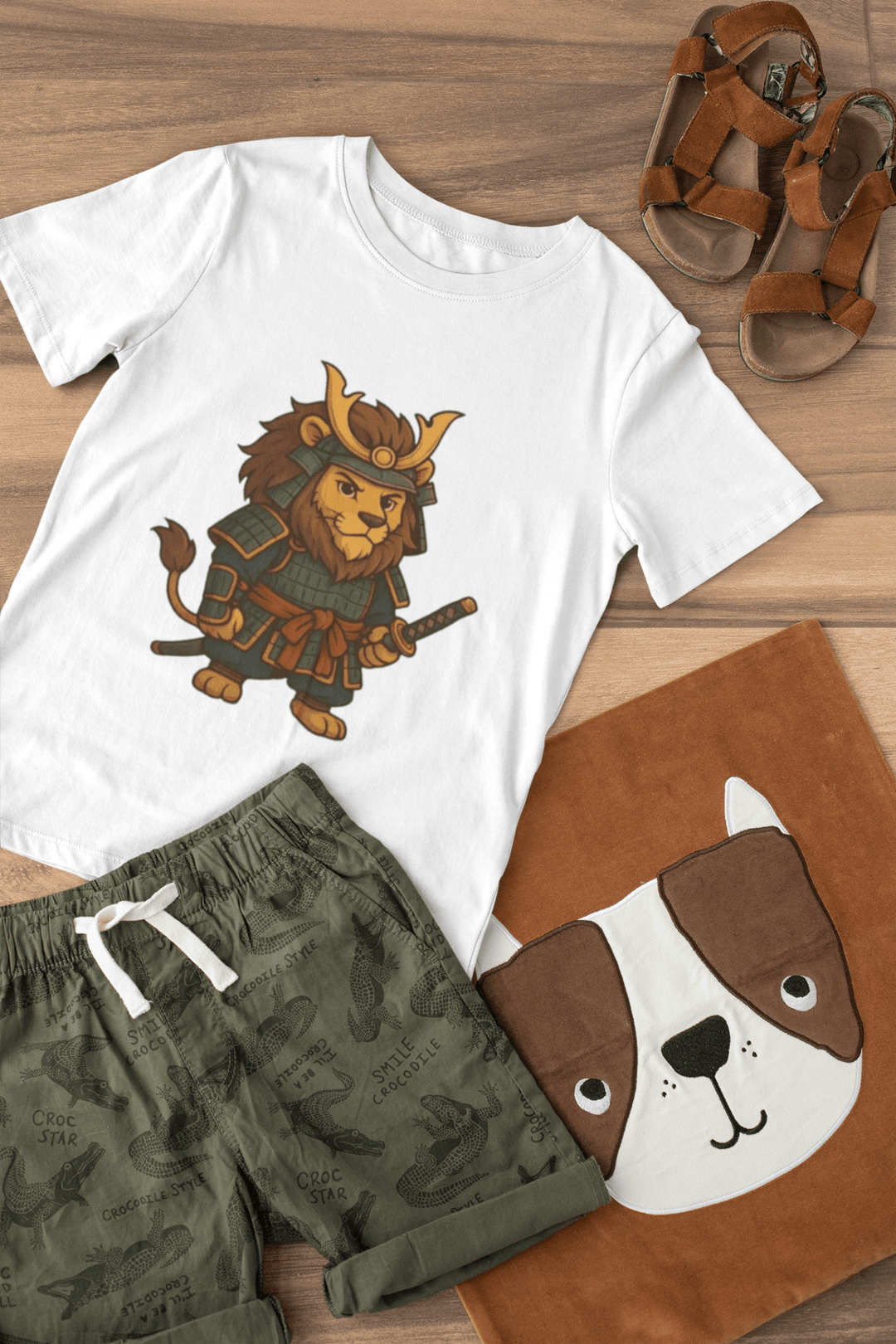 Strength & Fearless Oni Mask T-Shirt  - Kiandesigns.net