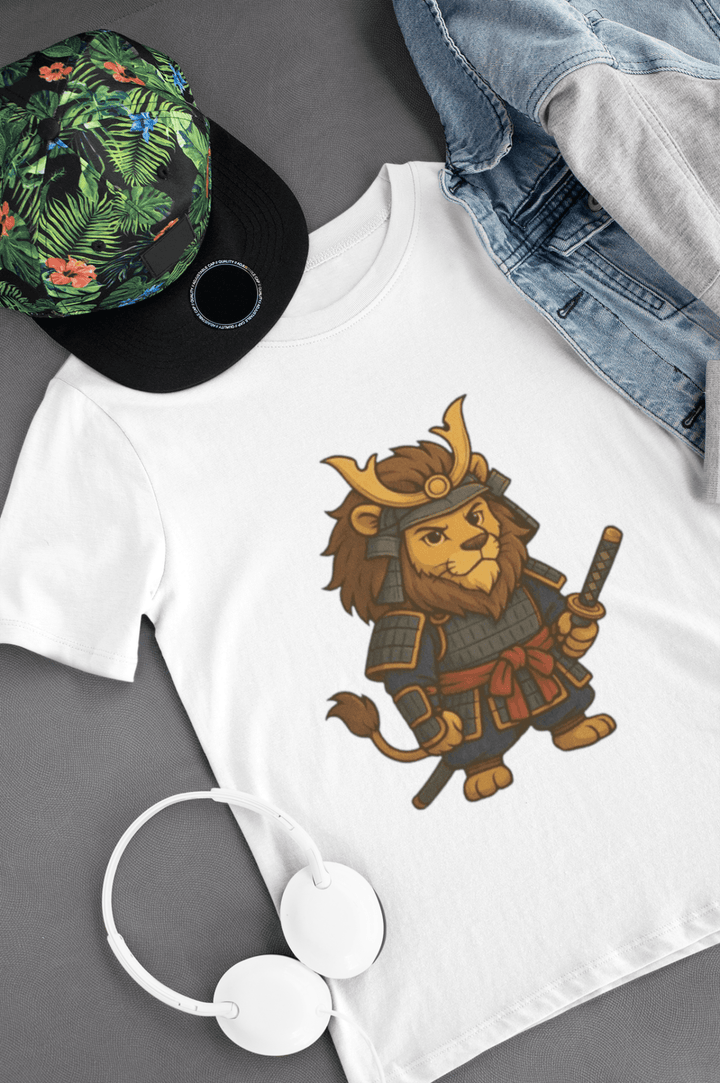 Strength & Fearless Oni Mask T-Shirt  - Kiandesigns.net