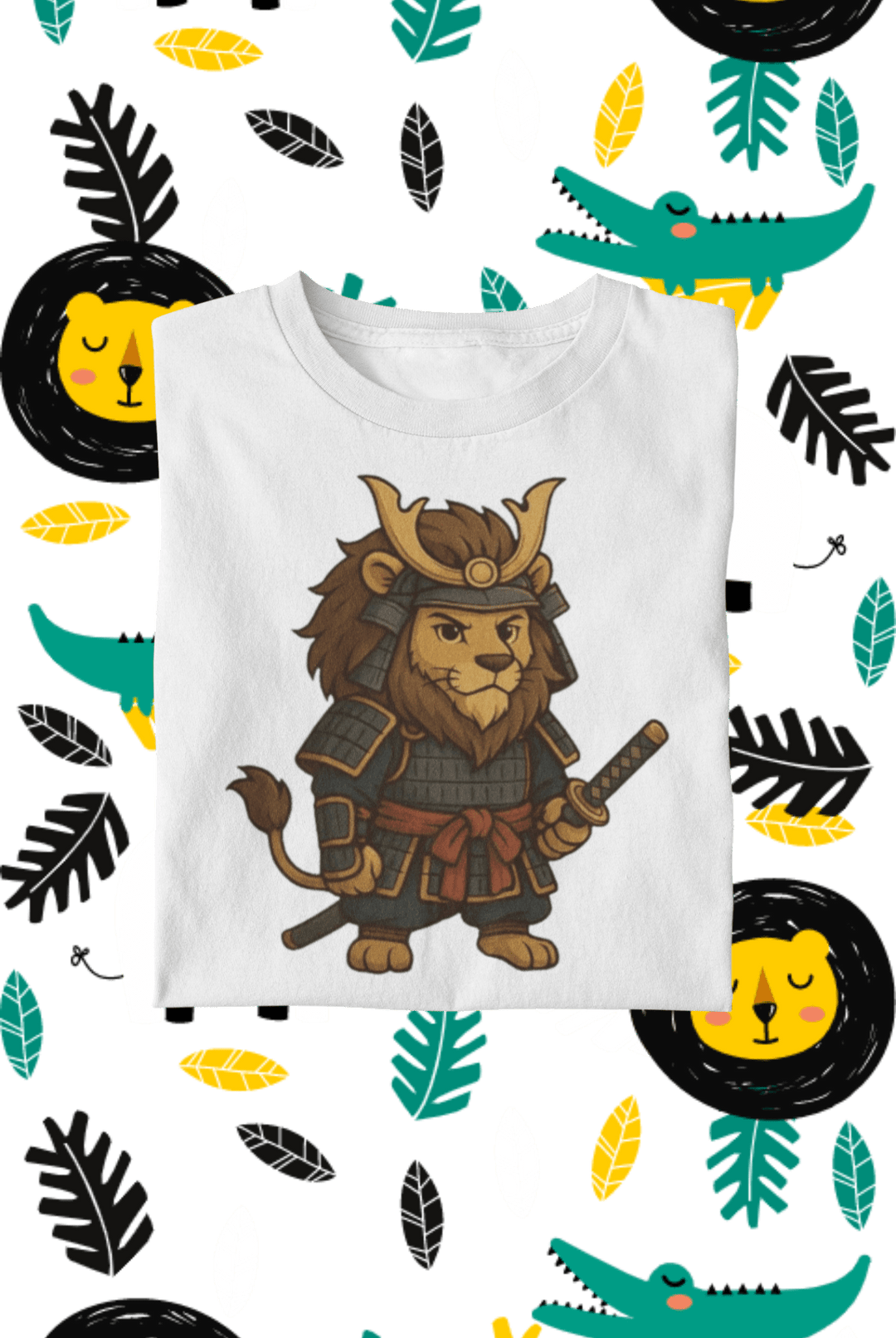 Strength & Fearless Oni Mask T-Shirt  - Kiandesigns.net